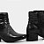 BOTA CONSTANCE ANKLE BOOT COURO - PRETO - Imagem 13