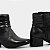 BOTA CONSTANCE ANKLE BOOT COURO - PRETO - Imagem 10