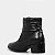 BOTA CONSTANCE ANKLE BOOT COURO - PRETO - Imagem 8