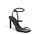 SANDALIA SANTA LOLLA COURO PELICA SOFT - PRETO - Imagem 1