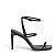 SANDALIA SANTA LOLLA COURO PELICA SOFT - PRETO - Imagem 3