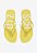 CHINELO SCHUTZ JELLY LOGO SS - AMARELO CANDY - Imagem 6