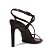 SANDALIA SANTA LOLLA  NAPA SANTORINE - PRETO - Imagem 5