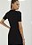 VESTIDO COLCCI CANELADO DETALHE ESTAMPADO - PRETO - Imagem 6