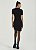 VESTIDO COLCCI CANELADO DETALHE ESTAMPADO - PRETO - Imagem 4