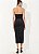 VESTIDO COLCCI VELUDO COM BRILHO- PRETO/PRATA - Imagem 5