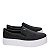 TENIS SANTA LOLLA SLIP ON GLITTER FLATFORM  - PRETO - Imagem 1