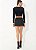 BLUSA COLCCI VELUDO COM BRILHO - PRETO/PRATA - Imagem 4