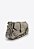 BOLSA SCHUTZ TIRACOLO PEQUENA ROXIE COURO CROCO - PRATA - Imagem 3