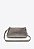 BOLSA SCHUTZ TIRACOLO PEQUENA ROXIE COURO CROCO - PRATA - Imagem 10