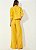 CALÇA COLCCI LINHO ALFAIATARIA PANTALONA - AMARELO SOLARIO - Imagem 4