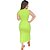 VESTIDO COLCCI MIDI CANELADO - VERDE IGUANA - Imagem 3