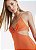 VESTIDO FORUM LONGO OUT COM TRANSPARENCIA - LARANJA SURYA - Imagem 1