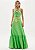 VESTIDO AMARANTE LONGO MAR BORDADO MARROM - VERDE - Imagem 1