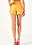 SHORT COLCCI ALFAIATARIA CINTURA ALTA ACETINADO - LARANJA - Imagem 5