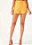SHORT COLCCI ALFAIATARIA CINTURA ALTA ACETINADO - LARANJA - Imagem 3