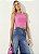 BLUSA REGATA COLCCI SLIM CANELADA - ROSA - Imagem 1