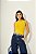 BLUSA REGATA COLCCI CANELADA - AMARELO SOLARIO - Imagem 2