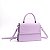 BOLSA SANTA LOLLA COM ALCA TRANSVERSAL REMOVÍVEL - VIOLETA - Imagem 1