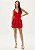 VESTIDO AMARANTE CURTO ARABESCO VERMELHO - Imagem 9