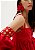 VESTIDO AMARANTE LONGO ARABESCO - VERMELHO - Imagem 1