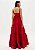 VESTIDO AMARANTE LONGO ARABESCO - VERMELHO - Imagem 13