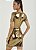 VESTIDO COLCCI METALIZADO GOLD CULTURE - Imagem 3