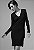 VESTIDO FORUM CURTO CANELADO PRETO - Imagem 2