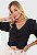 BLUSA FORUM CROPPED FRISADA - PRETA - Imagem 1