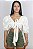 BLUSA COLCCI LINHO BORDADA - Imagem 1