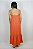 VESTIDO FORUM MIDI LINHO - LARANJA - Imagem 4