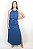 VESTIDO COLCCI MIDI - AZUL - Imagem 1