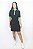 VESTIDO COLCCI CANELADO - PRETO - Imagem 1