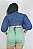 SHORT COLCCI SARJA COMFORT - VERDE - Imagem 4