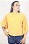 BLUSA COLCCI AMARELO CALADIO - Imagem 1