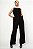 MACACAO SLY WEAR LONGO COM DECOTE V EM VISCOSE SARJA - Imagem 1