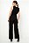 MACACAO SLY WEAR LONGO COM DECOTE V EM VISCOSE SARJA - Imagem 6