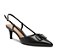 SCARPIN AREZZO SALTO MEDIO NOBUCK SLINGBACK - PRETO - Imagem 9
