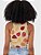 REGATA CROPPED COLCCI FRUTAS- BEGE - Imagem 3