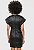 VESTIDO COLCCI CURTO RESINADO - PRETO - Imagem 4
