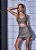 SHORT SAIA COLCCI LISTRADO METALIZADO - Imagem 1