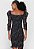 VESTIDO COLCCI CURTO ESTAMPADO COM APLICACAO - Imagem 2