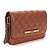 BOLSA SANTA LOLLA TIRACOLO MATELASSE SOFT - MARROM - Imagem 4