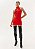 VESTIDO AMARANTE CURTO COM RECORTES- VERMELHO - Imagem 1