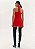 VESTIDO AMARANTE CURTO COM RECORTES- VERMELHO - Imagem 2