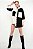 VESTIDO SLY WEAR CHEMISE CURTO BICOLOR - Imagem 1