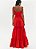 VESTIDO AMARANTE LONGO DE ALÇA - VERMELHO - Imagem 2