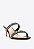 SANDALIA SCHUTZ LOGO PEDRARIAS - PRETA - Imagem 1