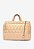BOLSA SCHUTZ TOTE NEW 944 COURO MATELASSÊ - AMÊNDOA - Imagem 1