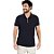 POLO ARAMIS COM ZIPER - PRETO CARAMELO - Imagem 2